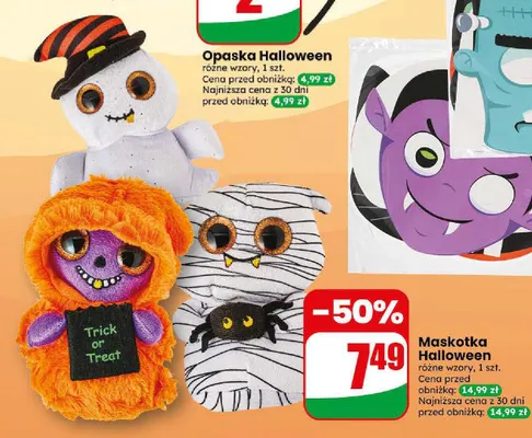 Maskotka Halloween promocja w Dino