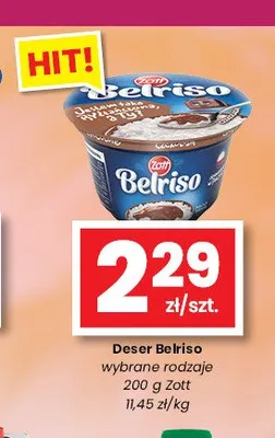 Deser Belriso Zott promocja w emma MARKET