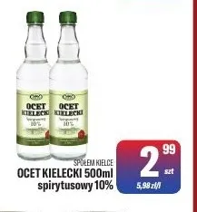 Ocet spirytusowy 10% kielecki Społem Kielce promocja w Tomi Markt