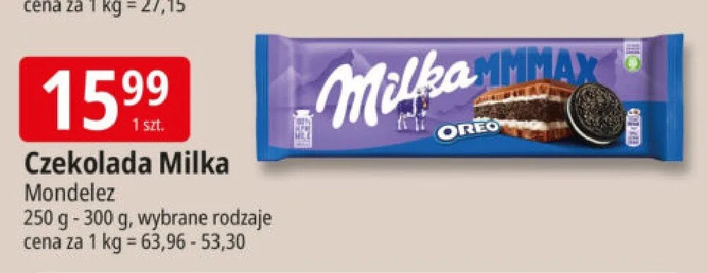 Czekolada Milka promocja w Leclerc