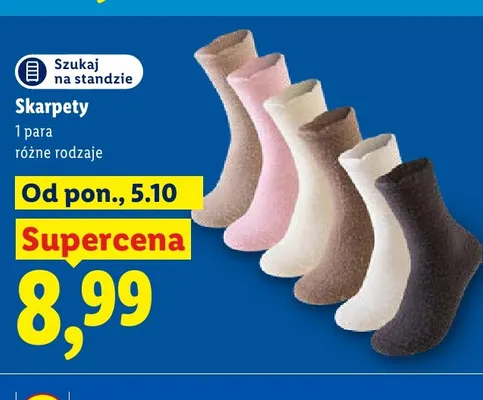 Skarpety promocja w Lidl