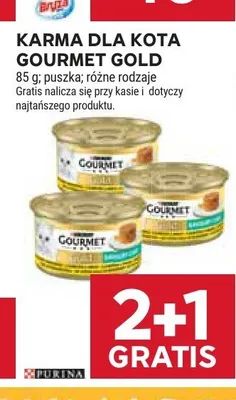 Karma dla kota Gourmet Gold promocja w Stokrotka