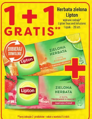 Herbata zielona promocja w POLOmarket