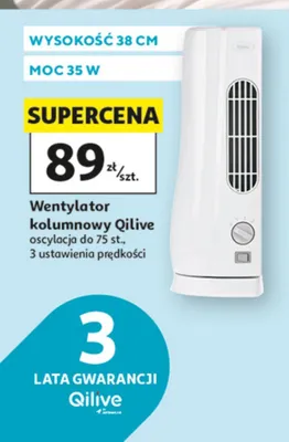 Wentylator kolumnowy Qilive promocja w Auchan