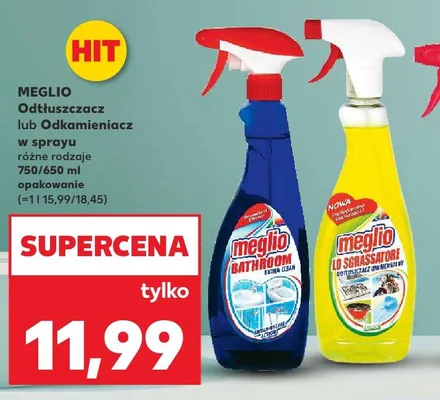 Odtłuszczacz w sprayu różne rodzaje promocja w Kaufland
