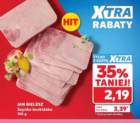 Szynka beskidzka Jan Bielesz promocja w Kaufland