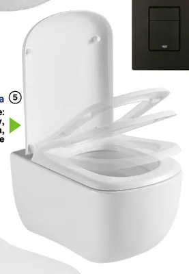 Miska wisząca WC Sensea Remix promocja w Leroy Merlin