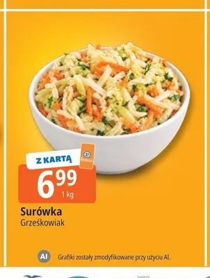 Surówka Grześkowiak promocja w Leclerc