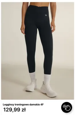 Legginsy treningowe damskie 4F promocja w 4F