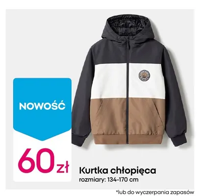 Kurtka chłopięca promocja w Pepco
