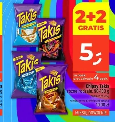Chipsy Takis Fuego promocja w Dealz