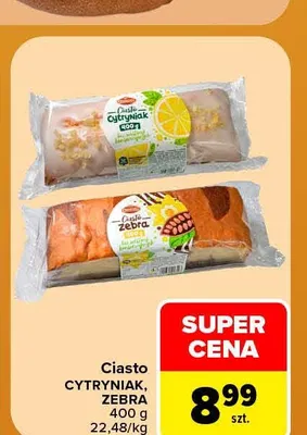 Ciasto cytryniak promocja w Carrefour