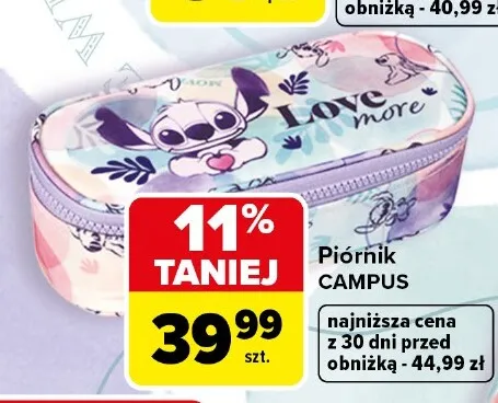 Piórnik CAMPUS CoolPack Stitch promocja w Carrefour