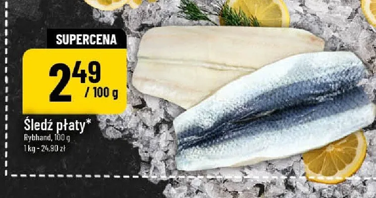 Śledź płaty promocja w POLOmarket