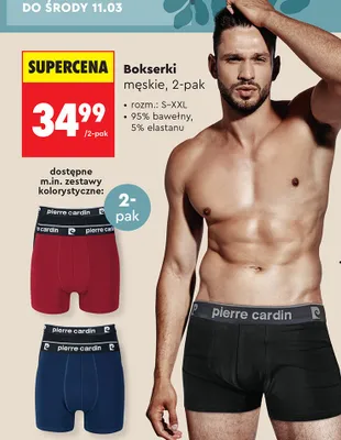 Bokserki męskie promocja w Biedronka
