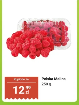 Maliny polskie promocja w Dino