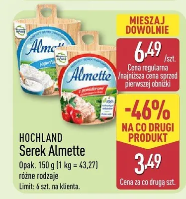 Serek Almette promocja w Aldi