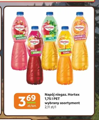 Napój niegazowany Hortex promocja w Gama