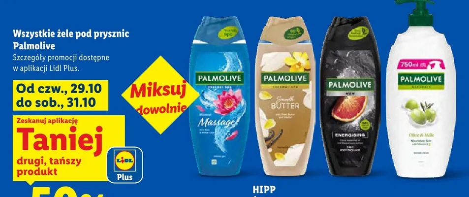 Żel pod prysznic Palmolive Thermal Spa Massage promocja w Lidl