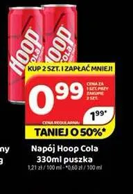 Napój Hoop Cola promocja w Delfin