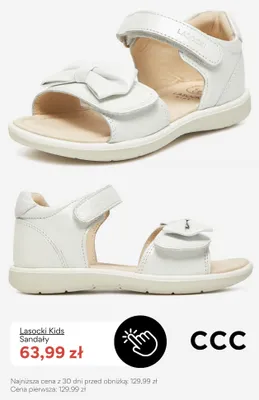 Sandały dziecięce Lasocki Kids promocja w CCC