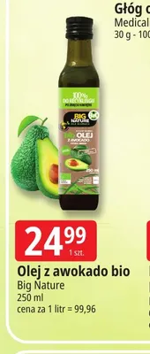 Olej z awokado bio Big Nature promocja w Leclerc