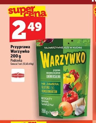 Przyprawa Warzywko Podravka promocja w TOPAZ
