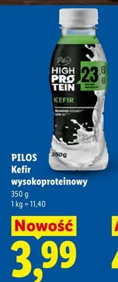 Kefir wysokoproteinowy Pilos promocja w Lidl