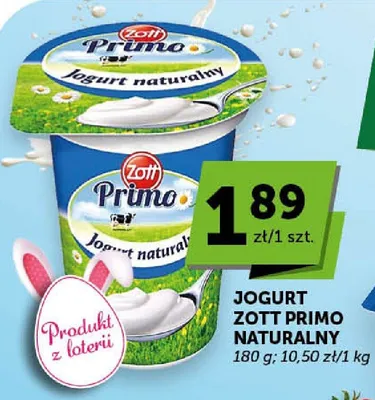 Jogurt naturalny promocja w Groszek