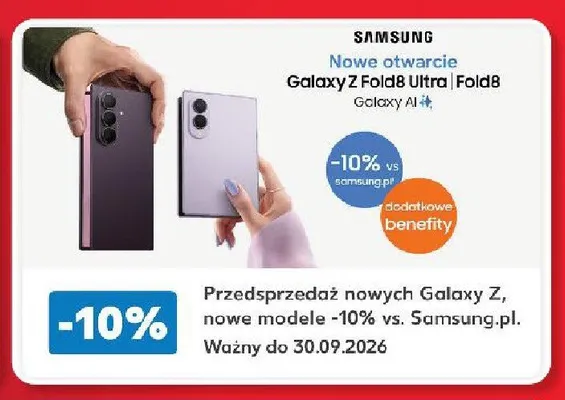 Smartfon Samsung Galaxy Z Fold8 Ultra / Fold8 promocja w Kaufland
