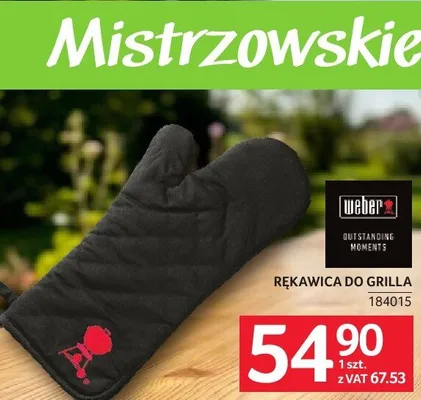 Rękawica do grilla Weber promocja w Selgros