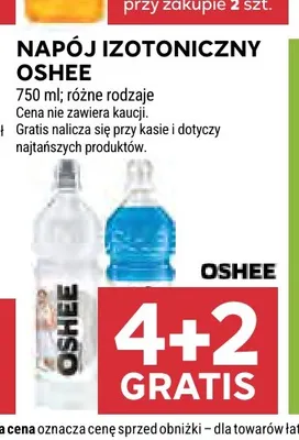 Napój izotoniczny Oshee promocja w Stokrotka