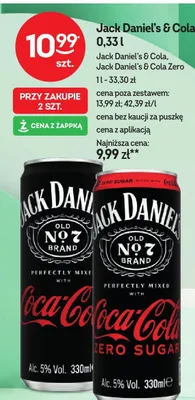 Jack Daniel's & Cola promocja w Żabka