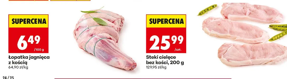 Łopatka jagnięca z kością promocja w Biedronka