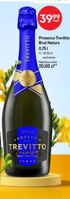 Prosecco Brut Nature promocja w Żabka