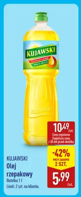 Olej rzepakowy promocja w Aldi