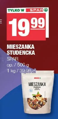 Mieszanka studencka Spar promocja w SPAR
