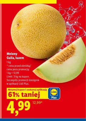 Melony Galia luzem promocja w Lidl