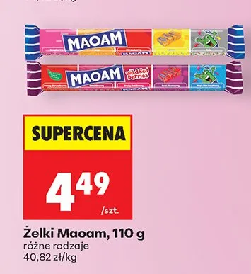 Żelki różne rodzaje promocja w Biedronka