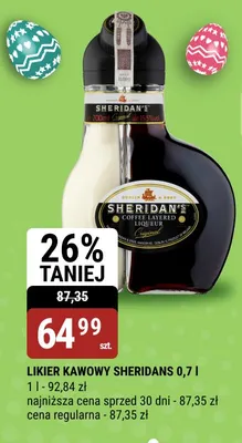 Likier kawowy Sheridans promocja w bi1