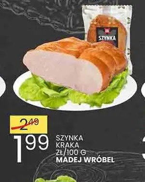 Szynka Kraka Madej Wróbel promocja w Wafelek