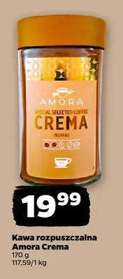 Kawa rozpuszczalna Amora Crema promocja w Netto