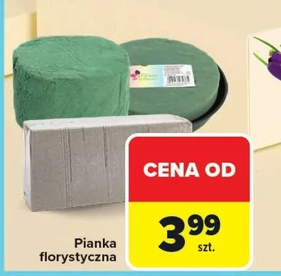 Pianka florystyczna promocja w Carrefour