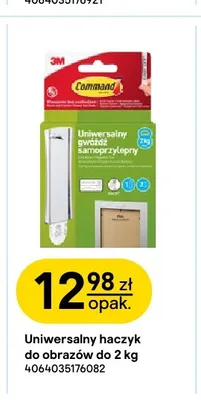 Uniwersalny haczyk do obrazów do 2 kg Command promocja w Castorama