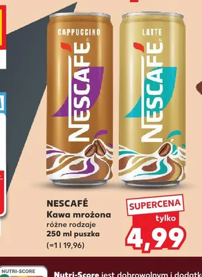 Kawa mrożona Nescafé promocja w Kaufland