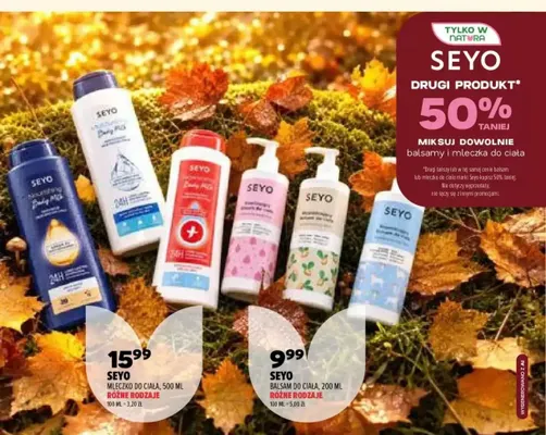 Balsam do ciała Seyo promocja w Drogerie Natura
