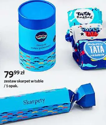 Zestaw skarpet w tubie promocja w Empik