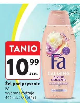 Żel pod prysznic wybrane rodzaje promocja w Intermarche