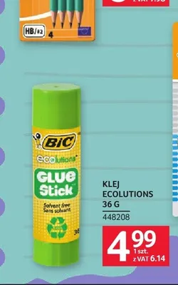 Klej w sztyfcie BIC Ecolutions Glue Stick promocja w Selgros