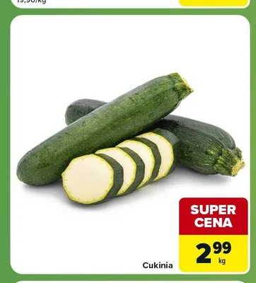 Cukinia promocja w Carrefour Express